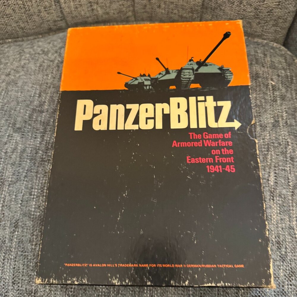 PanzerBlitz (open, punched) The Avalon Hill Game Co 807
